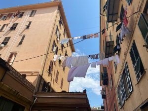 Residential Area in Cornigliano, Genoa. Photo credit: Pilar Guerrieri.