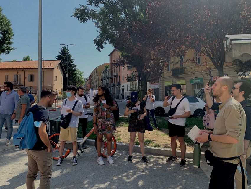 ILAUD week in Dergano, Milan (July 2021). Photo credit: Giulio Verdini.